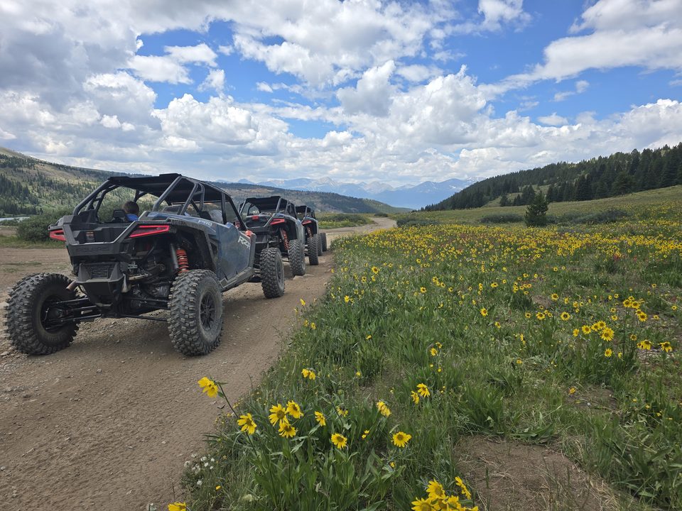 The high country around the ranch