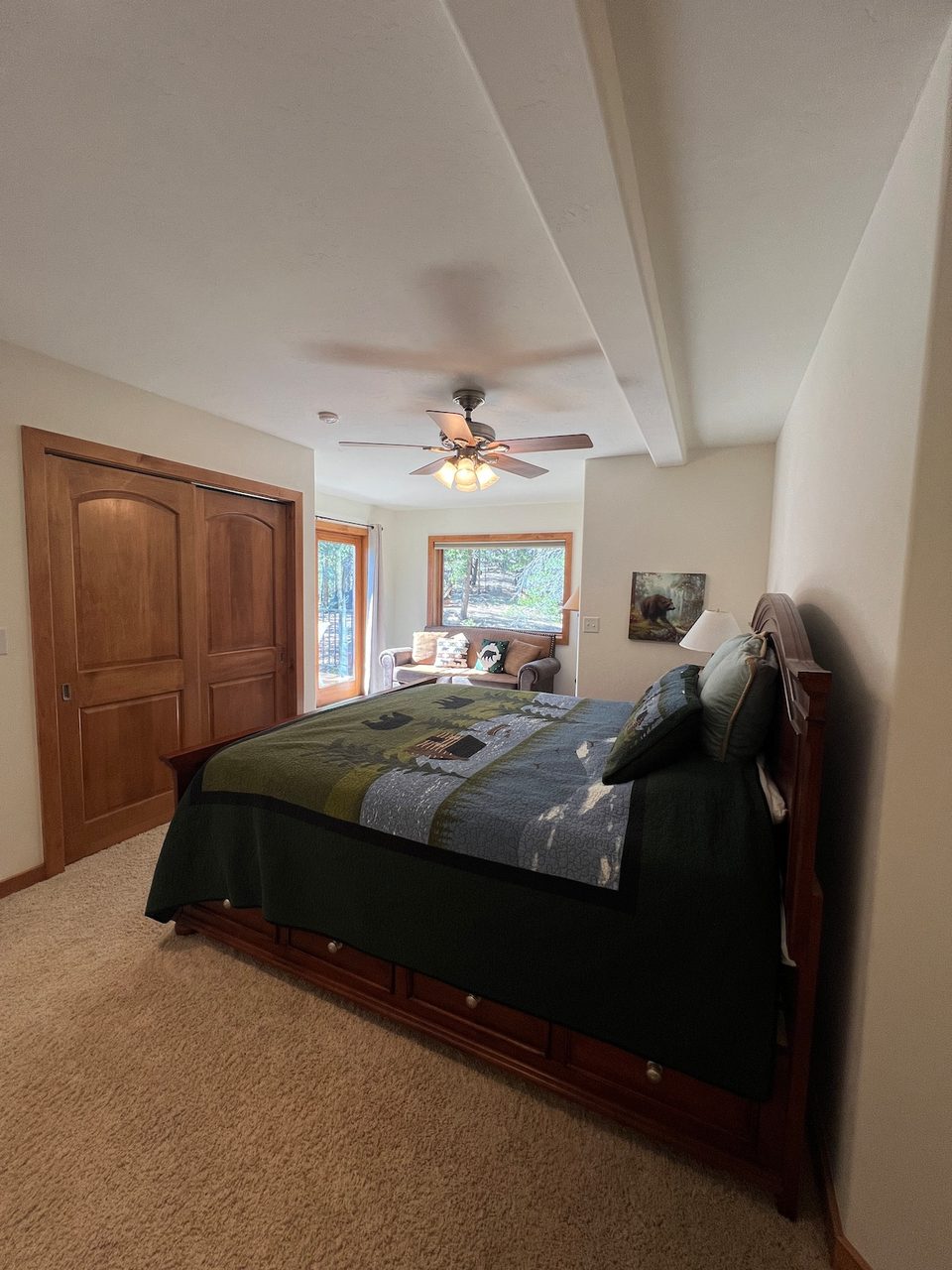 A king bedroom