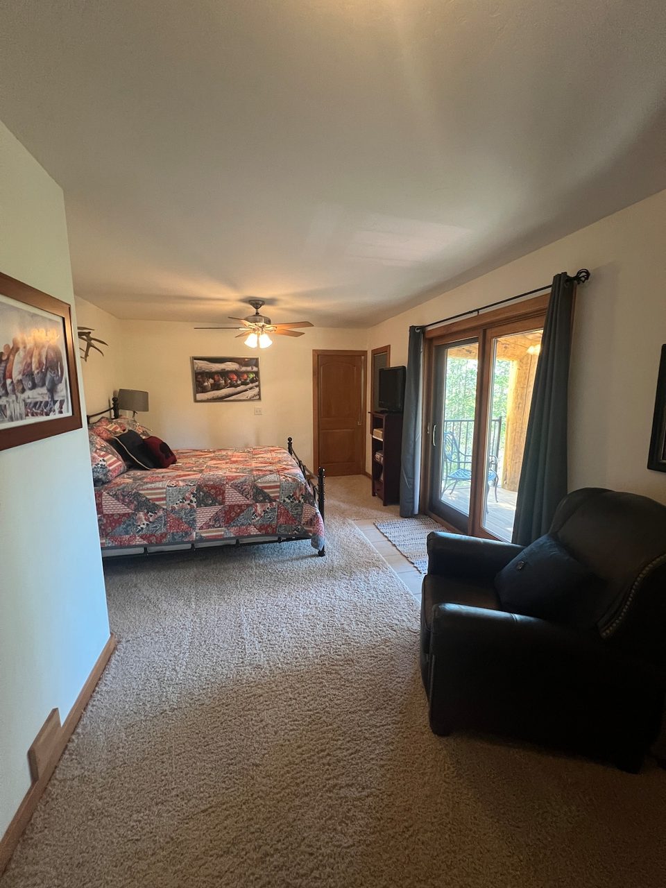 A king bedroom