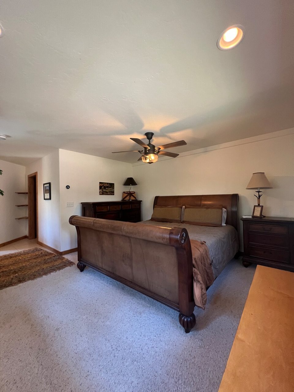 A king bedroom