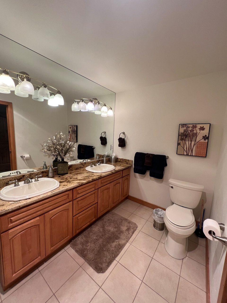A guest bath