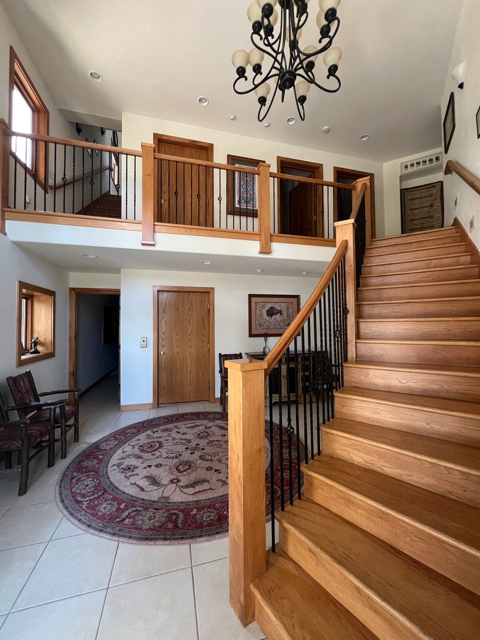 The grand staircase